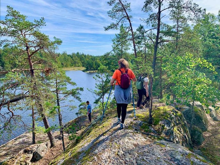 Vandring i naturreservat