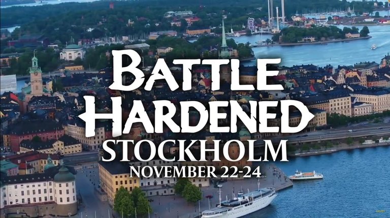 Battle Hardened boardgame event.