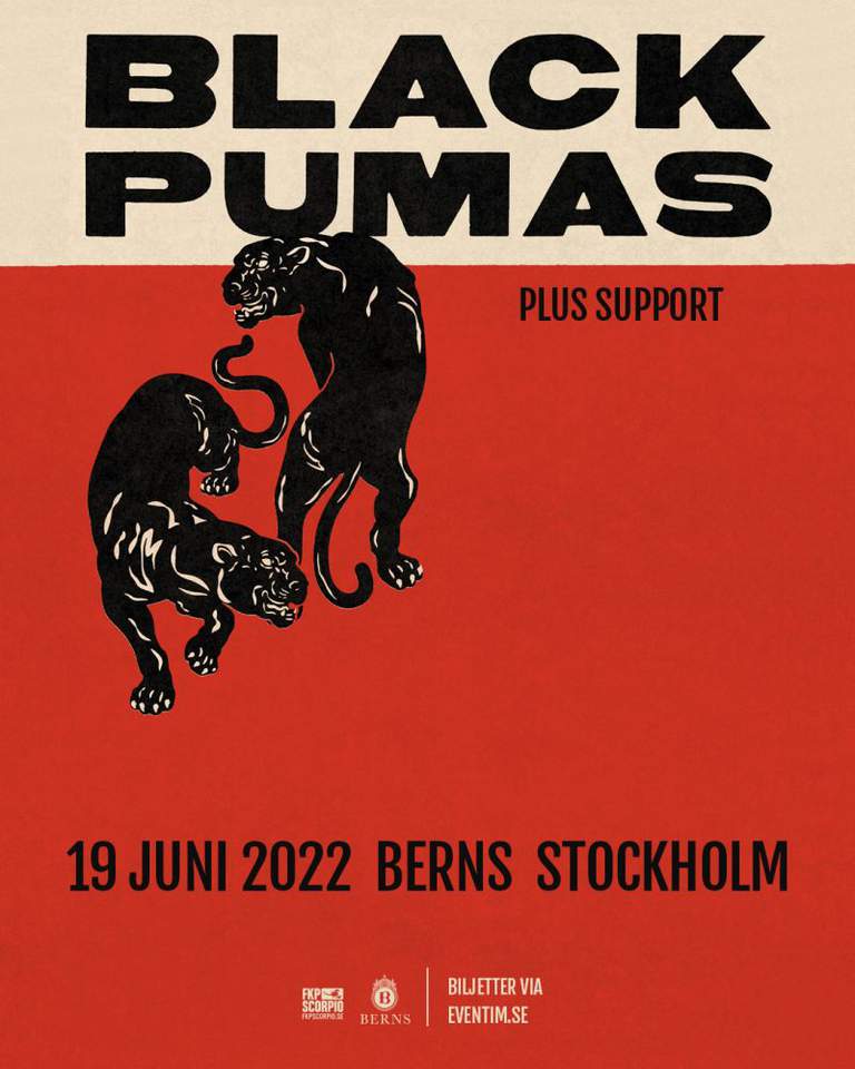 Black Pumas Visit Stockholm