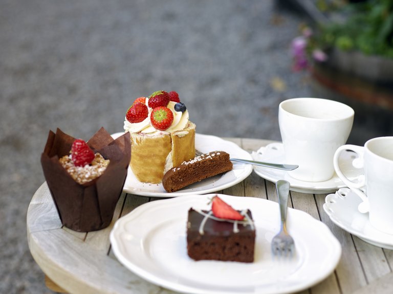 A traditional Swedish fika - in Vaxholm, Stockholm archipelago