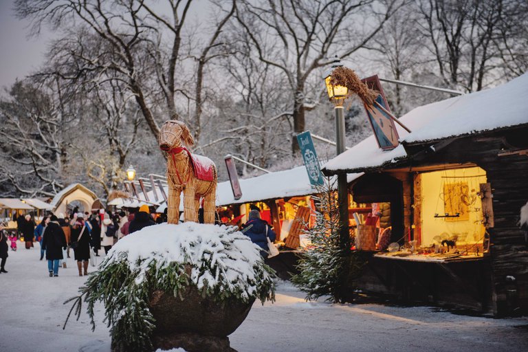 Julmarknad.