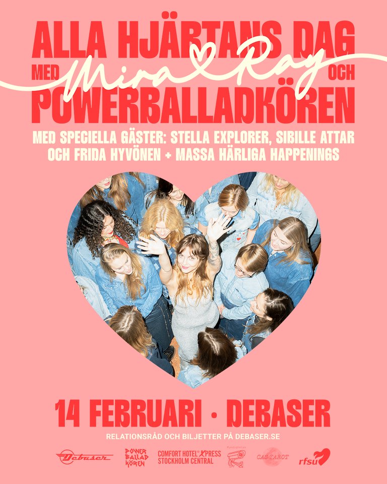 Valentine’s Day with Mira Ray and the Power Ballad Choir