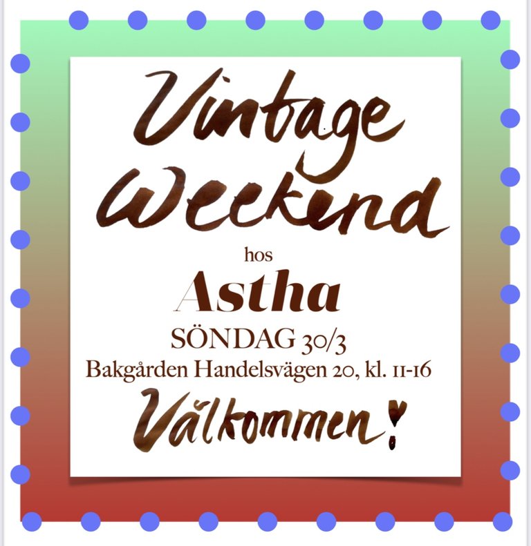 Vintage Weekend